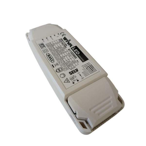 Alimentation LED Wiva 61102005 wp03-p-d 20w cc/cv dali/push